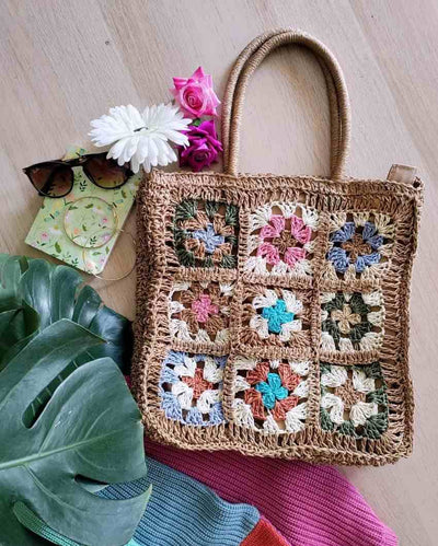 Modern Poppins Shoulder Bag | 14 x 5 x 15 inches