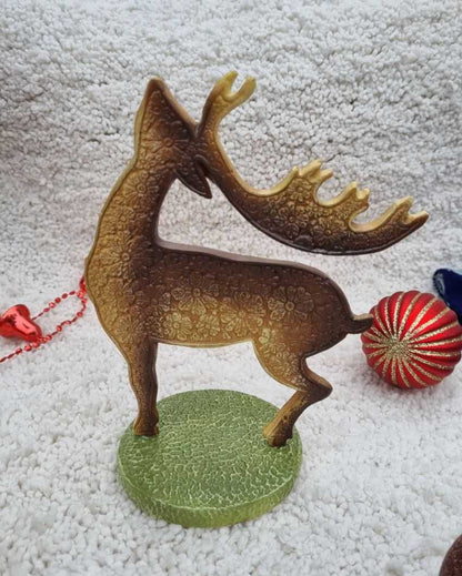 Frolicsome Decor Reindeer | 9 X 19 Inches