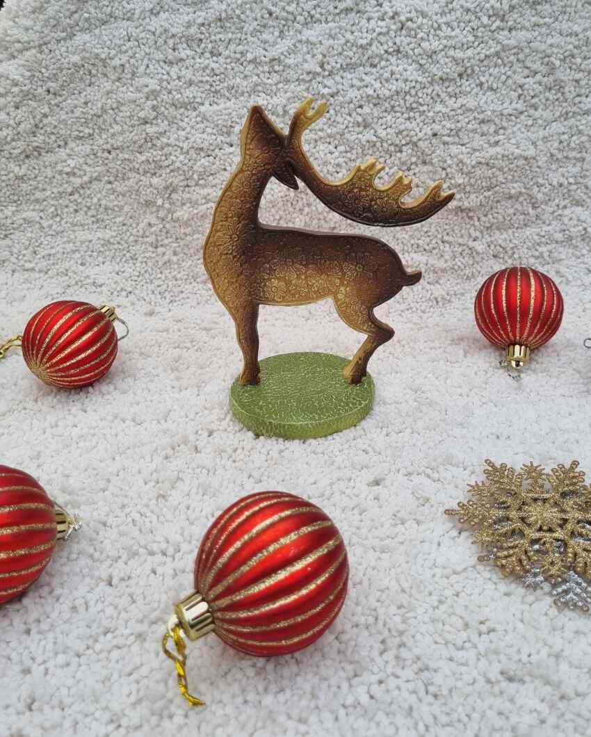 Frolicsome Decor Reindeer | 9 X 19 Inches