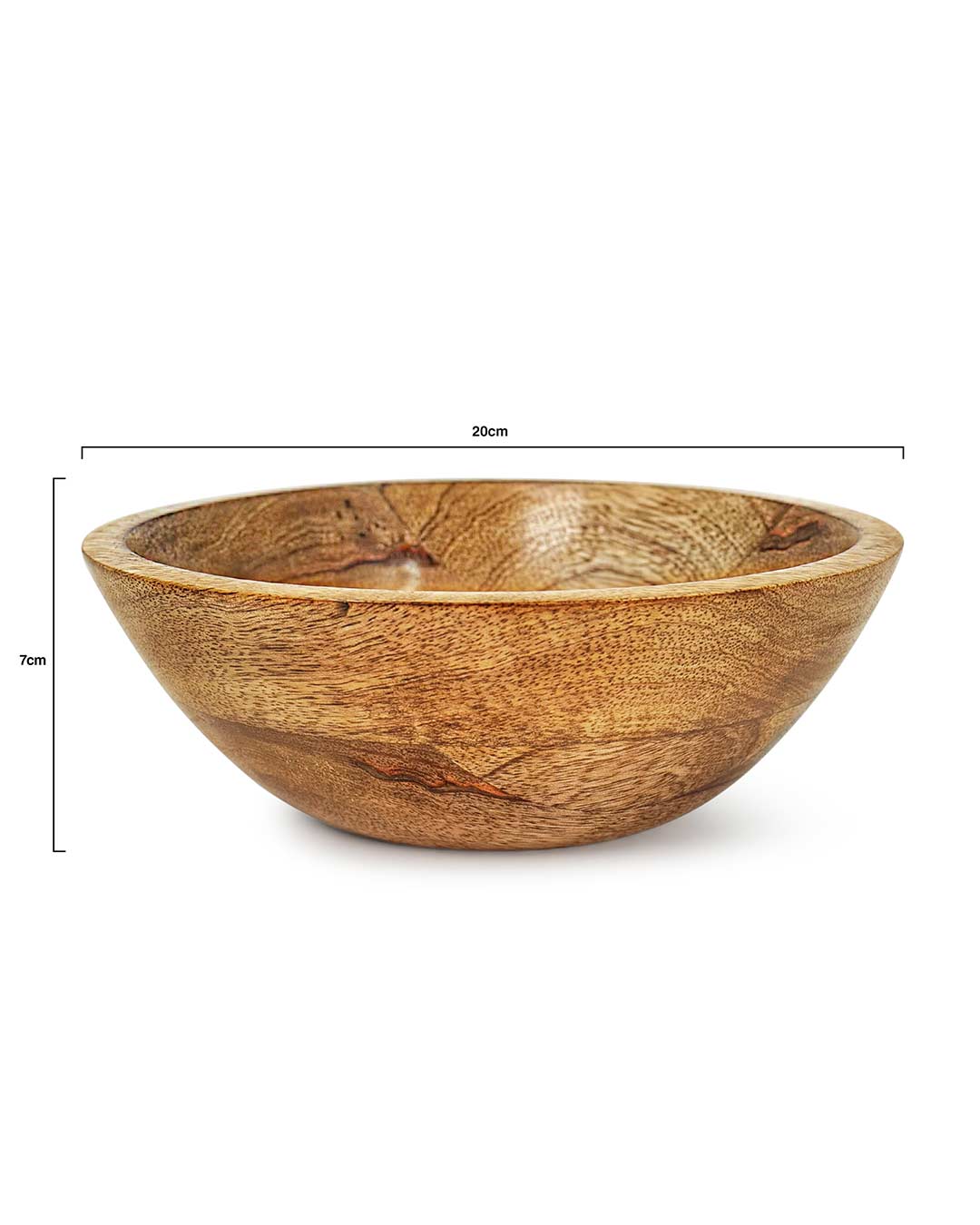 Natural Wood Finish Bowl