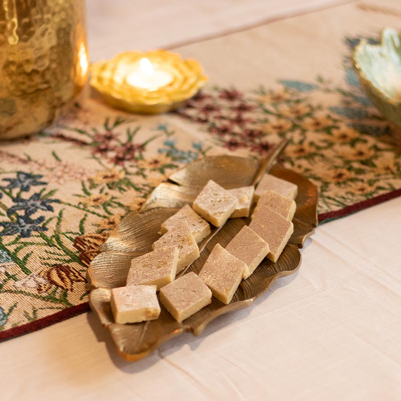 Leaf Golden Platter