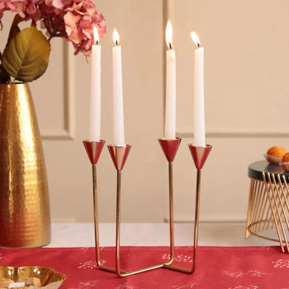 Vertical 4 Piece Candle Stand Default Title