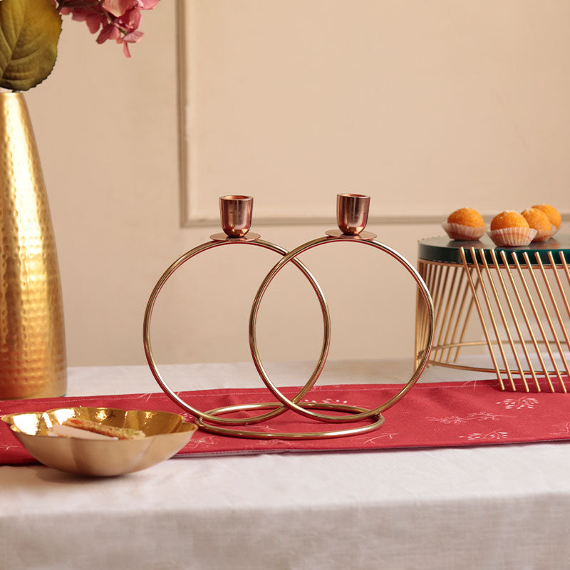 Circular 2 Piece Candle Stand Default Title