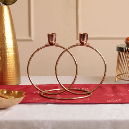 Circular 2 Piece Candle Stand Default Title
