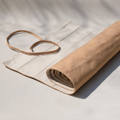 Natural Juco Blend Non Slip Yoga Mat | 79 x 24 inches