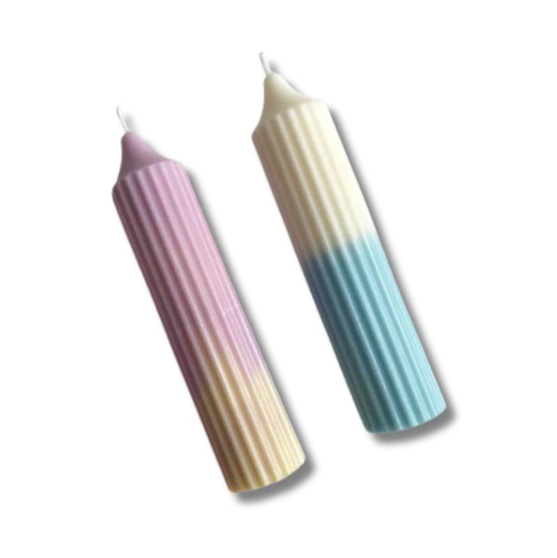 Stylish Mix & Match Hope Pillar Candles | Set of 2 Default Title