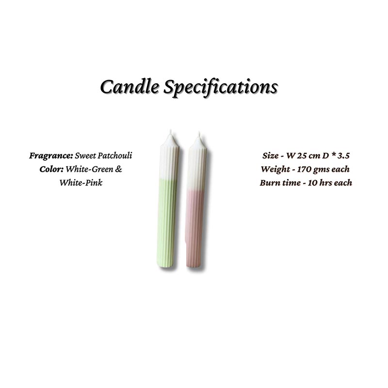 Modern Mix and Match Pillar Candles | Set of 2 Default Title