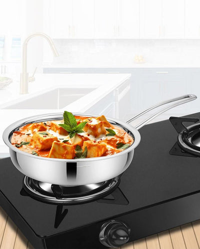 Steady Triply Stainless Steel Frypan