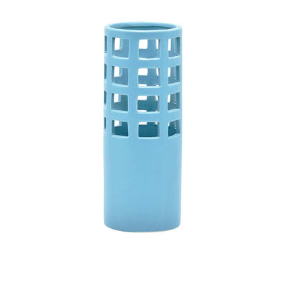 Lattice Vase Light Blue