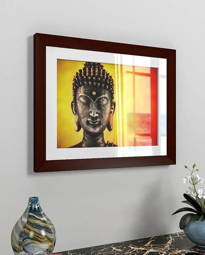 Beautiful Gautam Buddha Spiritual Framed Wall Painting