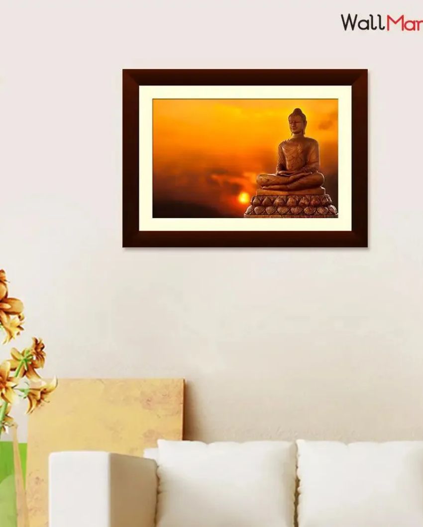 Buddha Framed Wall Painting