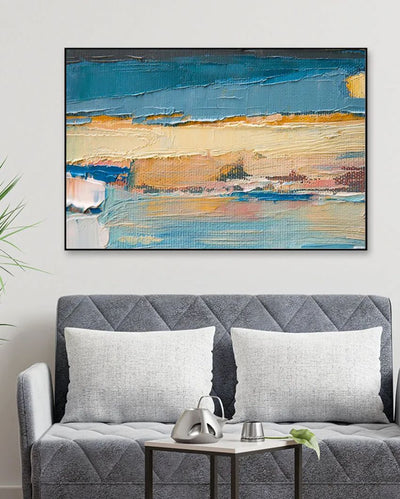 Abstract contemporary Framed Wall Art | 36 x 24 inches