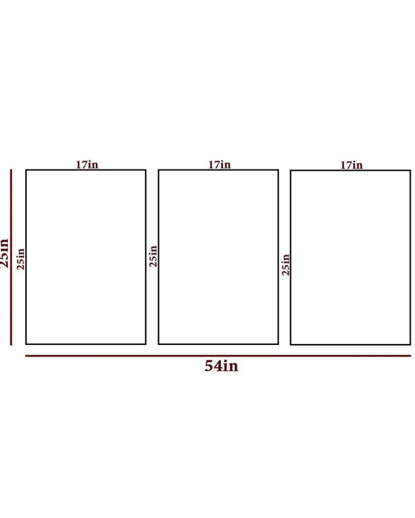 The Mountains Floating Frames | Set of 3