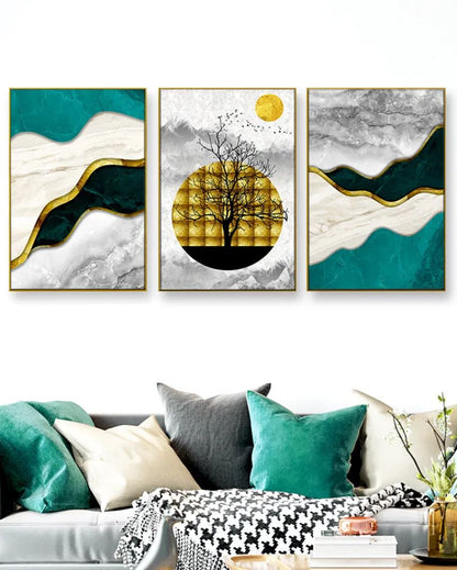 Abstract Visions Wall Art Floating Frames | Set of 3