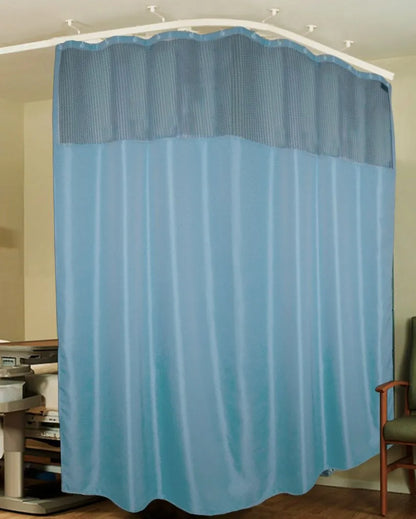 Robust Room & Clinic Partition Polyester Curtains With 32 Metal Eyelets | 16 X 7 Ft