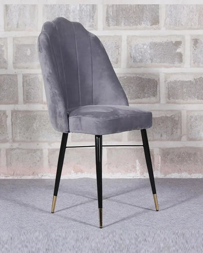 Unique and Eye-Catching Design Shell Shaped Dining Chair | 37 x 23 x 21 inches