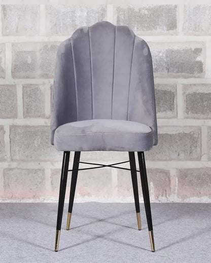 Unique and Eye-Catching Design Shell Shaped Dining Chair | 37 x 23 x 21 inches