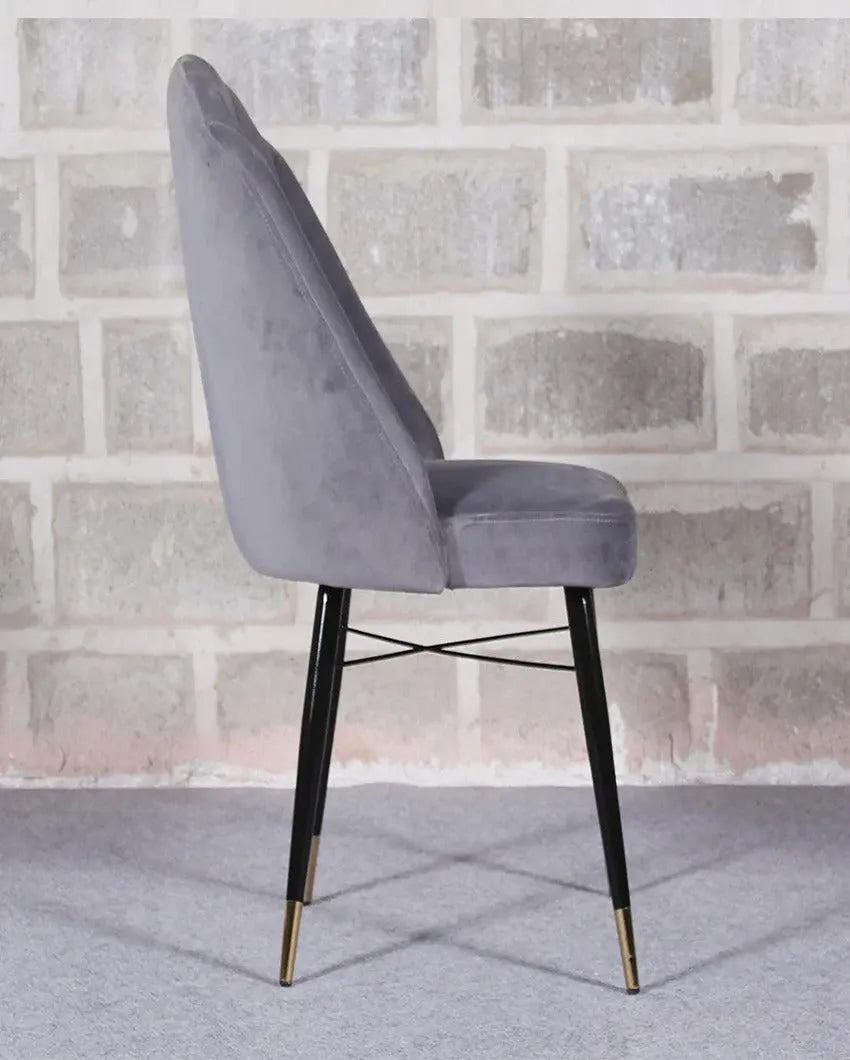 Unique and Eye-Catching Design Shell Shaped Dining Chair | 37 x 23 x 21 inches