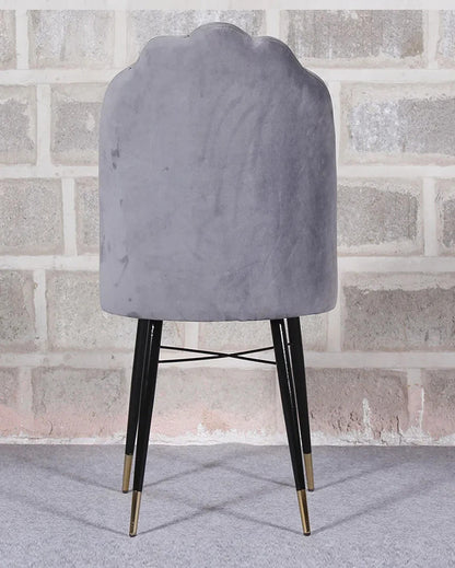 Unique and Eye-Catching Design Shell Shaped Dining Chair | 37 x 23 x 21 inches