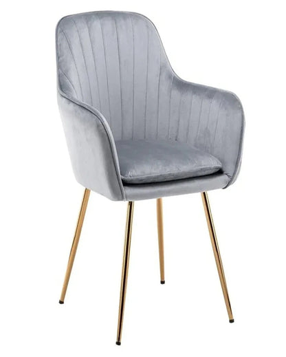 Versatile With Plush High Tufted Back Luxury Lounge and Dining Chair | 17 x 17 x 33 inches