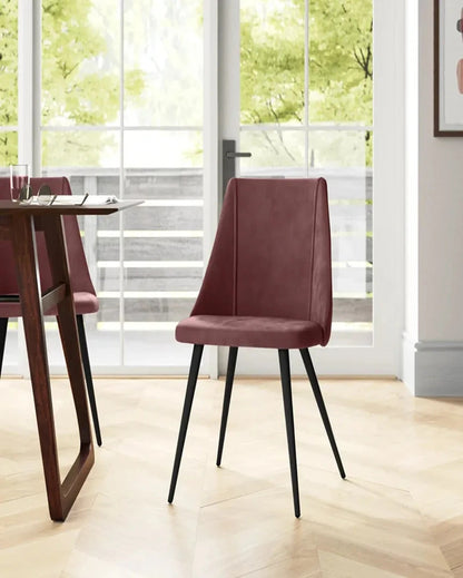 Sleek and Simple Minimalist Dining Chair | 16 x 17 x 32 inches