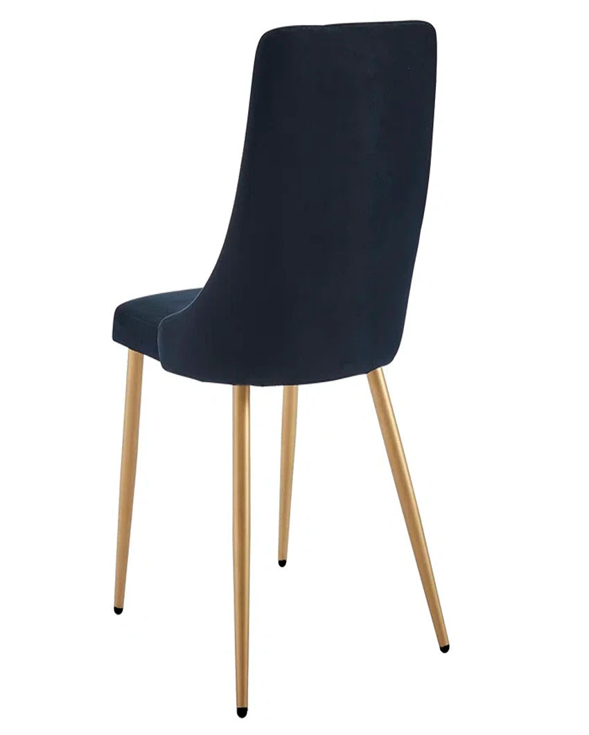 Elegant and Comfortable Velvet Upholstered Dining Chair | Set of 2 | 18 x 24 x 36 inches