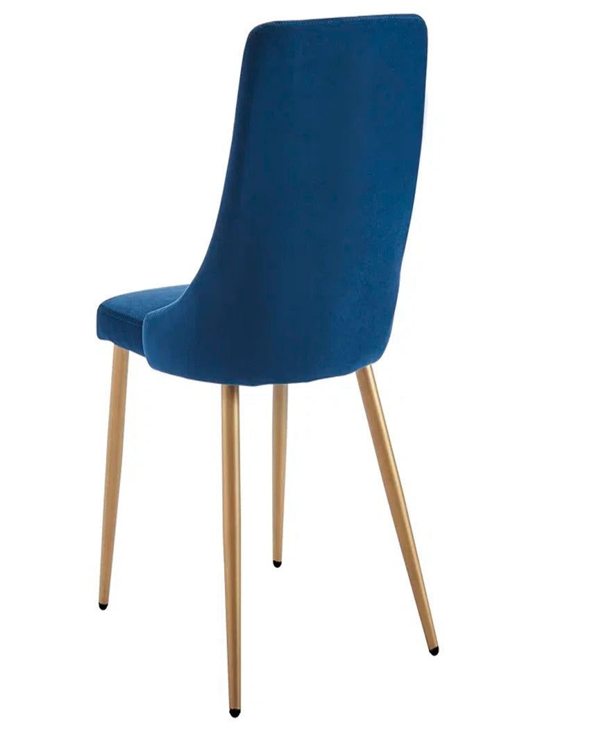 Elegant and Comfortable Velvet Upholstered Dining Chair | Set of 2 | 18 x 24 x 36 inches