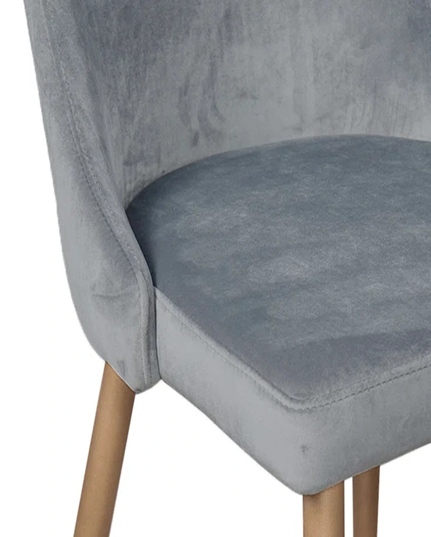 Elegant and Comfortable Velvet Upholstered Dining Chair | Set of 2 | 18 x 24 x 36 inches