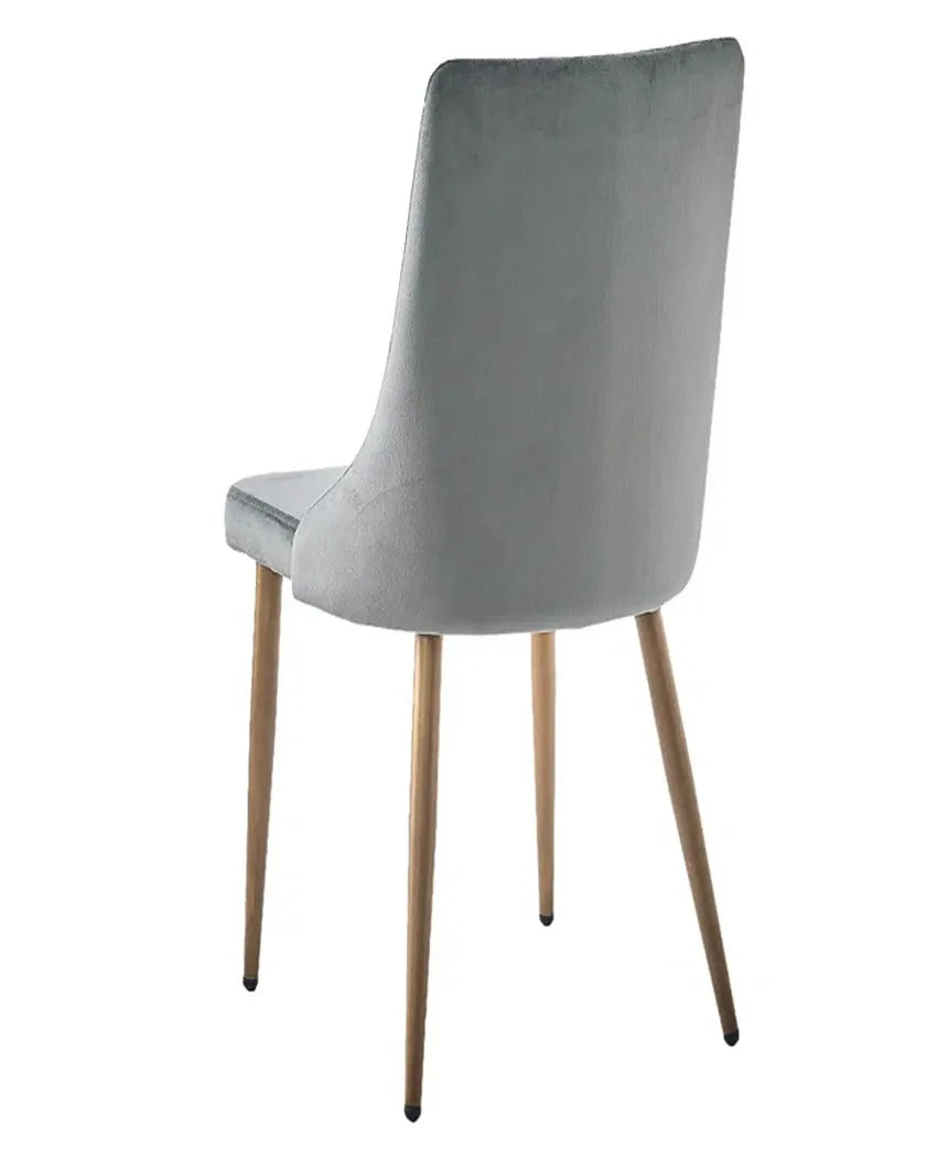 Elegant and Comfortable Velvet Upholstered Dining Chair | Set of 2 | 18 x 24 x 36 inches