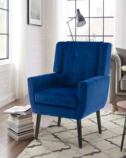 Cozy and Contemporary Urban Super Soft Armchair | 35 x 30 x 30 inches