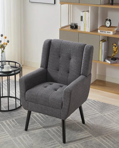 Cozy and Contemporary Urban Super Soft Armchair | 35 x 30 x 30 inches