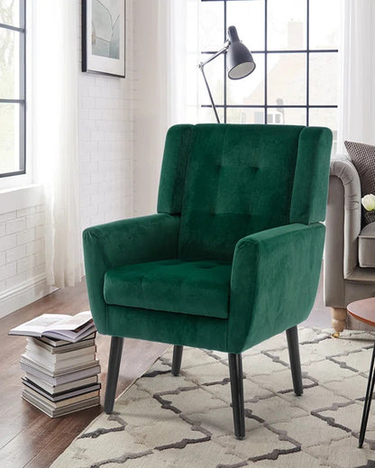 Cozy and Contemporary Urban Super Soft Armchair | 35 x 30 x 30 inches