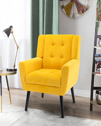 Cozy and Contemporary Urban Super Soft Armchair | 35 x 30 x 30 inches