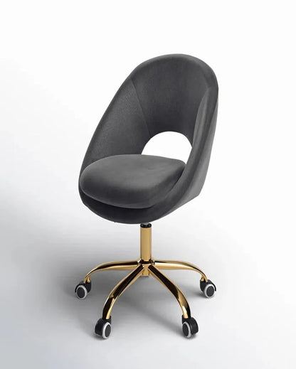 Relaxing and Functional Comfy Rounded Back Swivel Chair | 30 x 26 x 31 inches