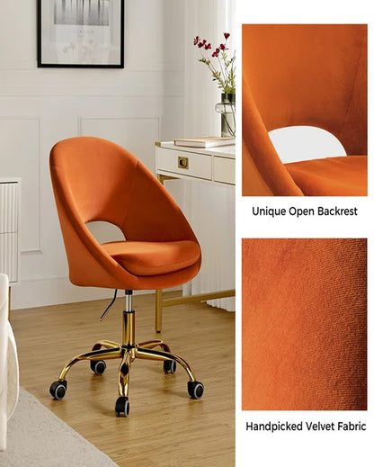 Relaxing and Functional Comfy Rounded Back Swivel Chair | 30 x 26 x 31 inches