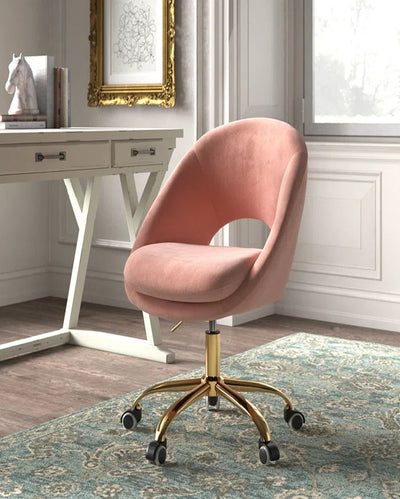 Relaxing and Functional Comfy Rounded Back Swivel Chair | 30 x 26 x 31 inches