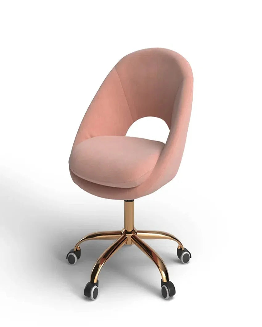 Relaxing and Functional Comfy Rounded Back Swivel Chair | 30 x 26 x 31 inches