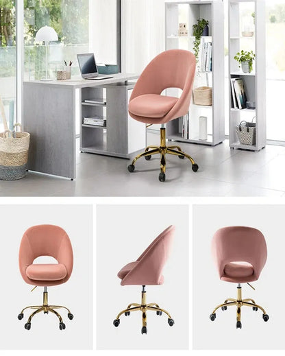 Relaxing and Functional Comfy Rounded Back Swivel Chair | 30 x 26 x 31 inches