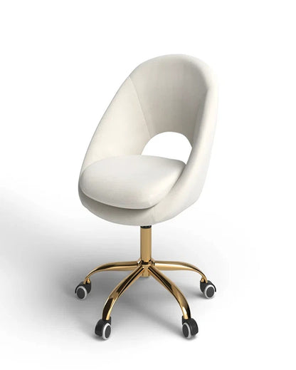 Relaxing and Functional Comfy Rounded Back Swivel Chair | 30 x 26 x 31 inches