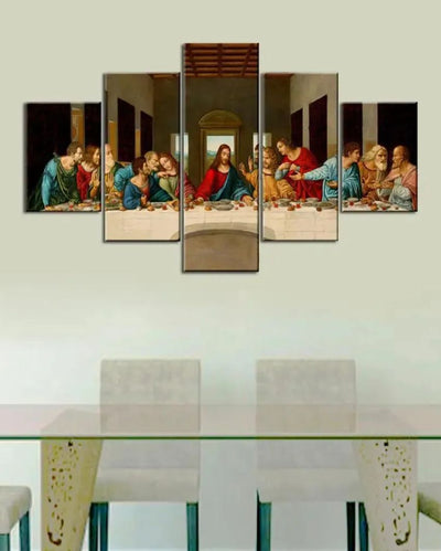 The Last Supper Canvas Panel Wall Painting