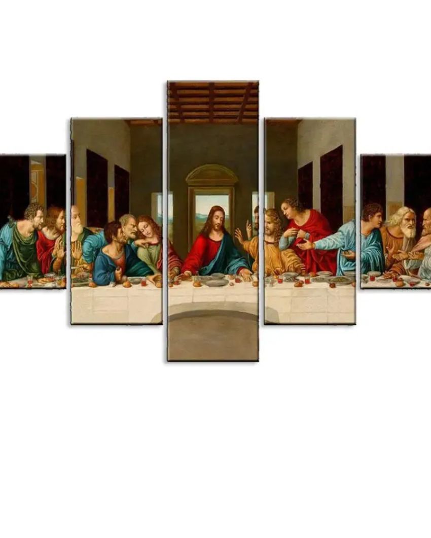 The Last Supper Canvas Panel Wall Painting