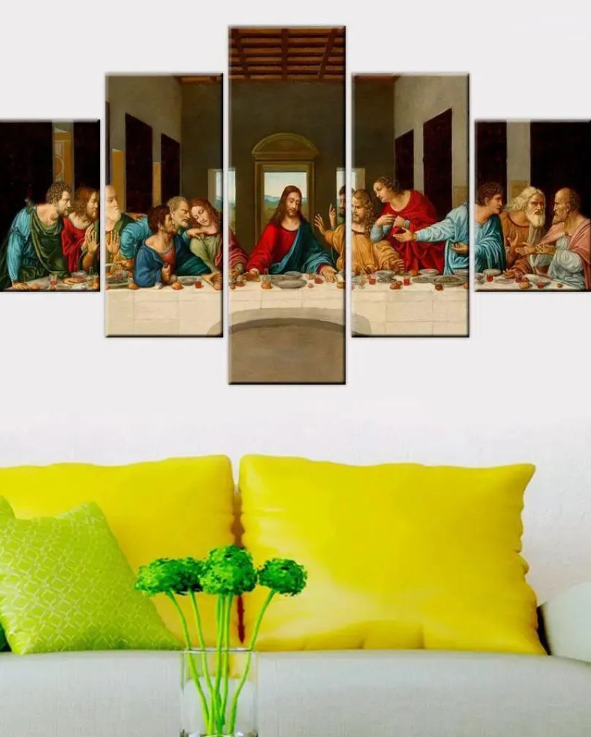 The Last Supper Canvas Panel Wall Painting