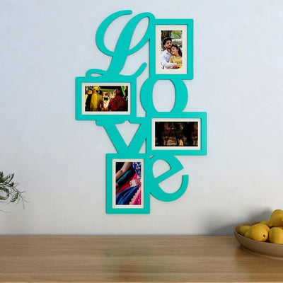 Cherished Memories Love Wooden Wall Hanging Photo Frame | 20 x 31 inches