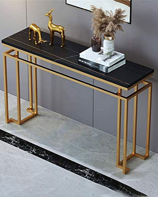Modern Luxury Console Metal Table