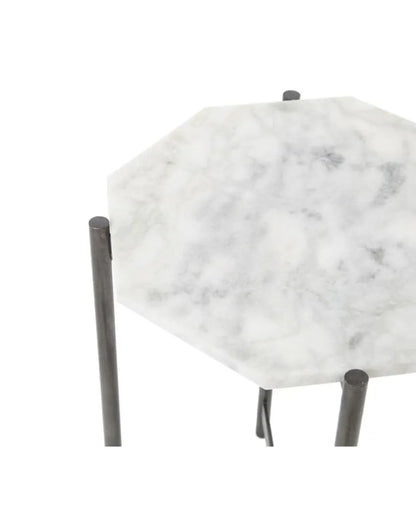 Stylish Marble End Table