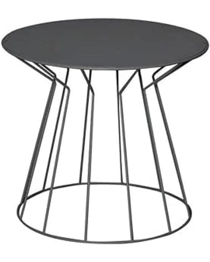 Aria Black Curved Side Table