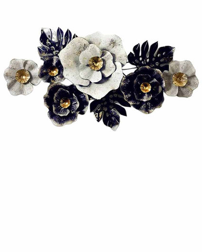 White Sapphire Metal Wall Art