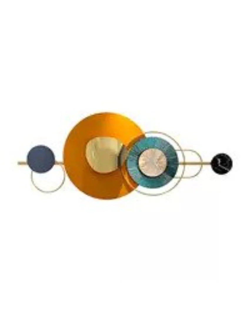 Multicolor Large Abstract Metal Wall Art