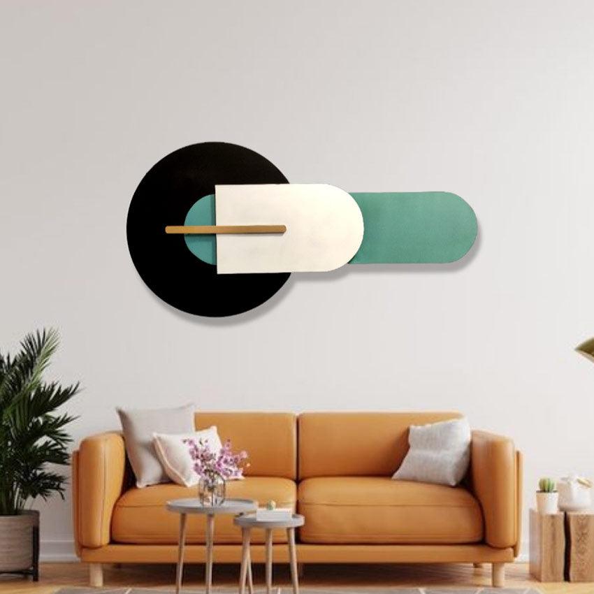 Dynasty Green Metal Wall Art