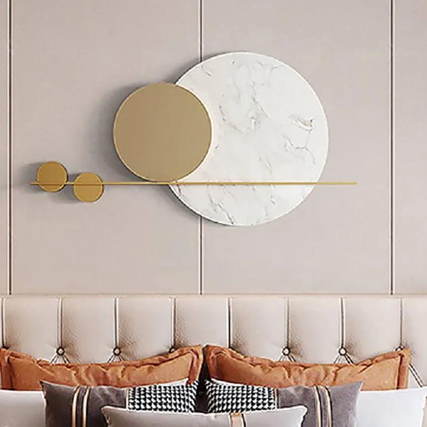 White Moon Decor Metal Wall Art